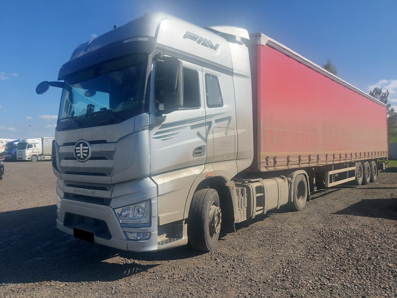 Тягач седельный Faw J7 CA4180P77K25E5