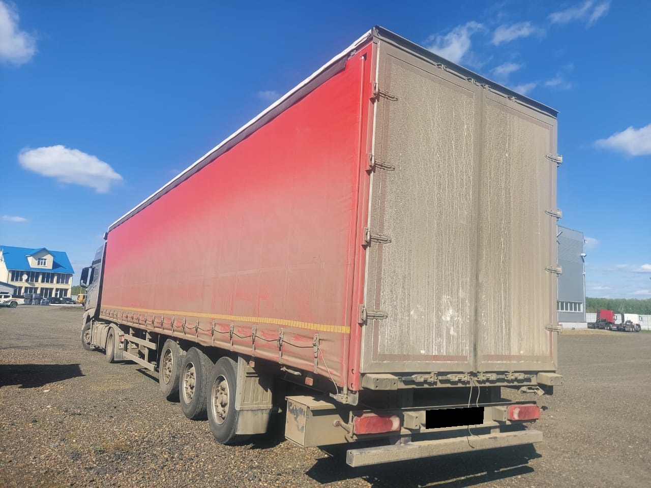 Полуприцеп шторный ТЗА 588510