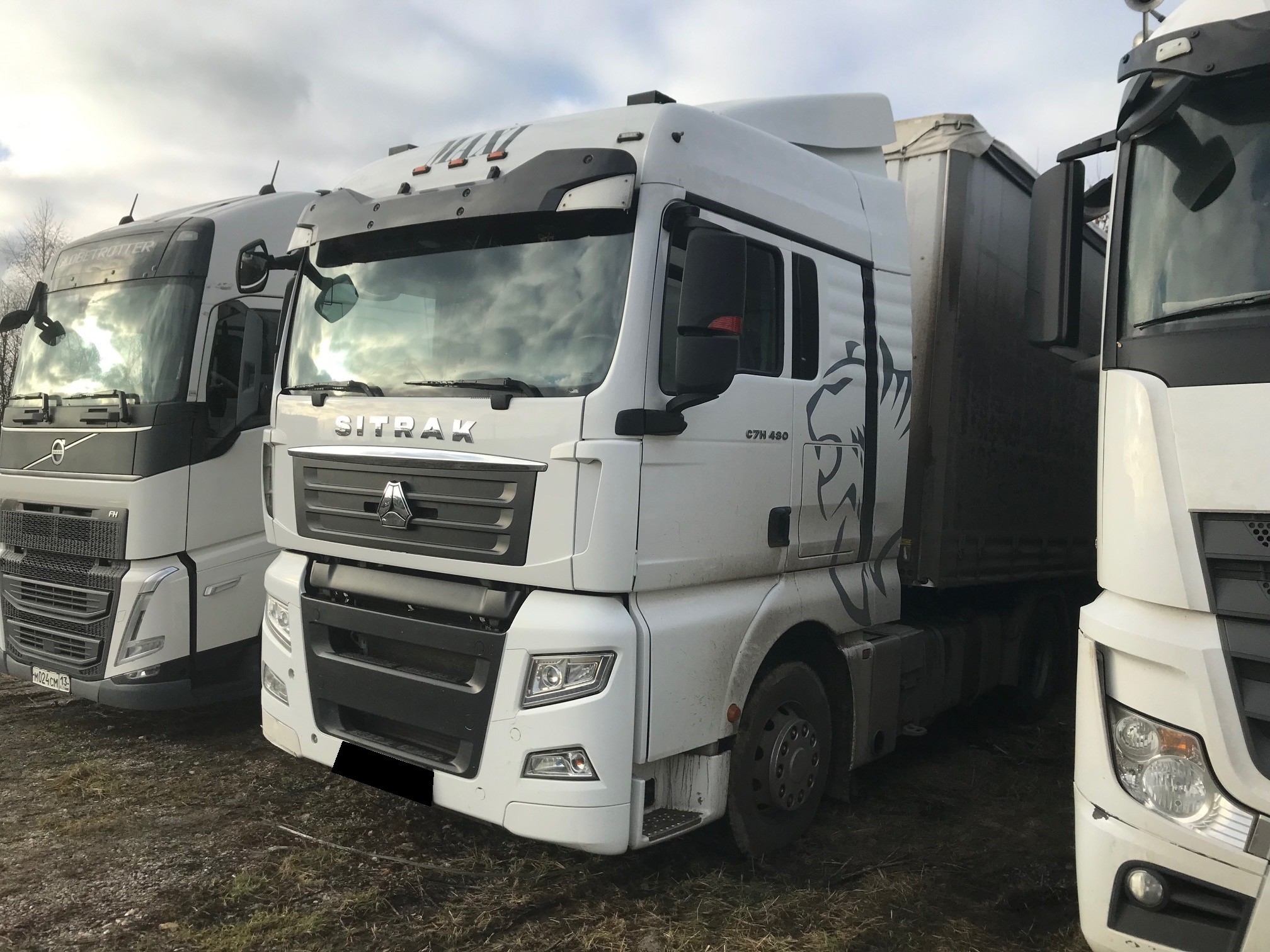 Тягач седельный Sitrak C7H ZZ4186V361HE