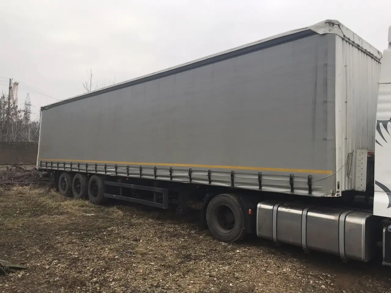 Полуприцеп шторный ТЗА 588510