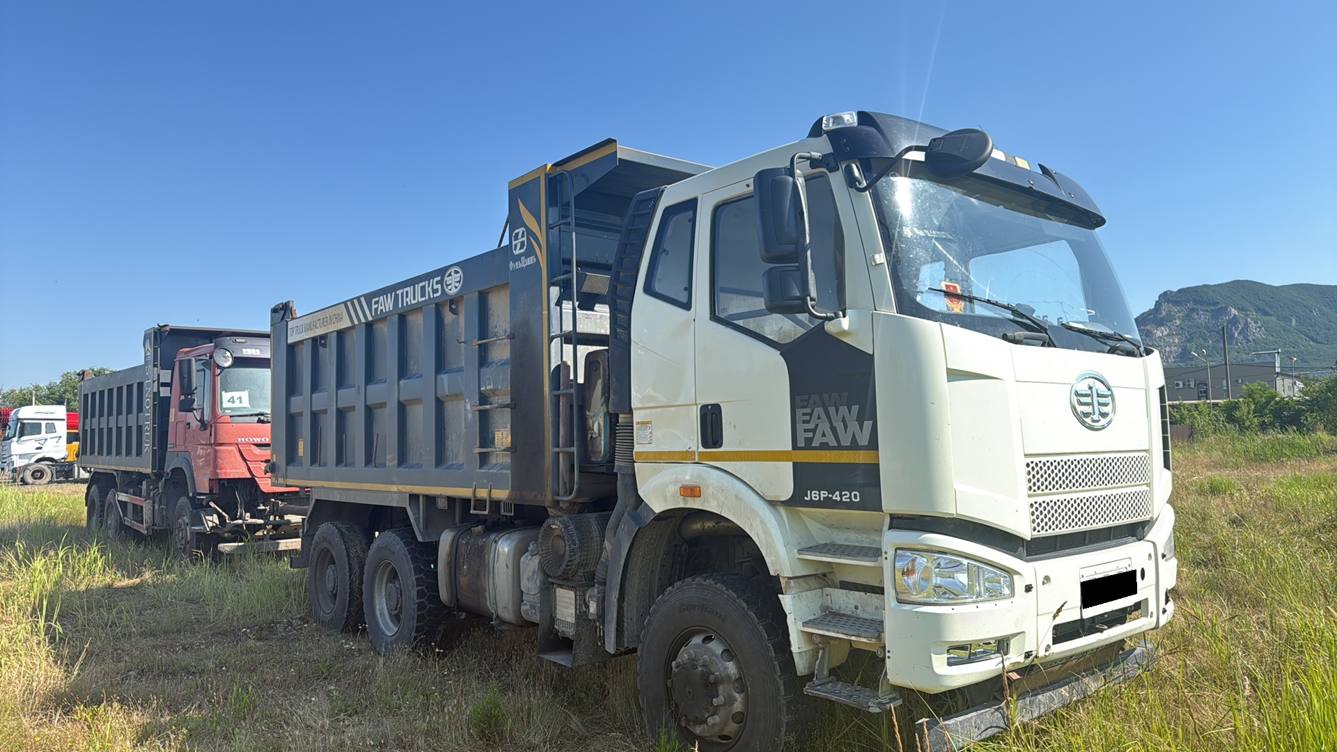 Самосвал Faw J6 6x6