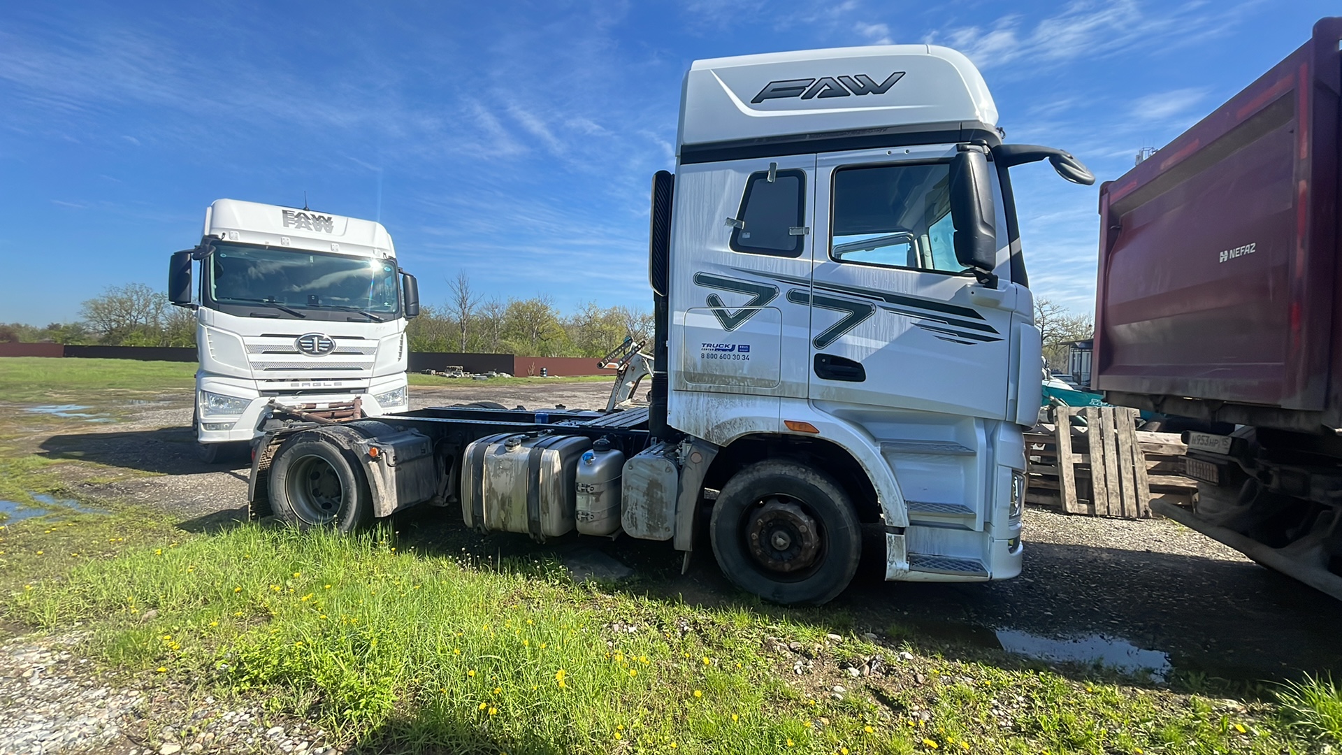 Тягач седельный Faw J7 CA4180P77K25E5