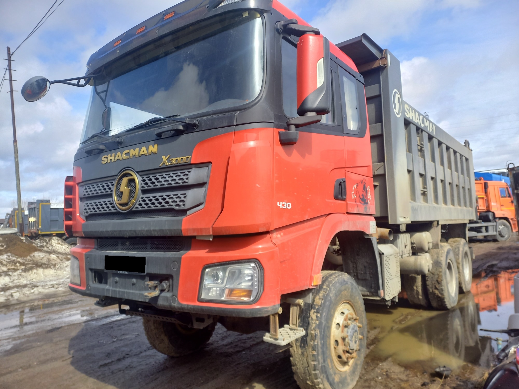 Самосвал Shacman SX32586V385