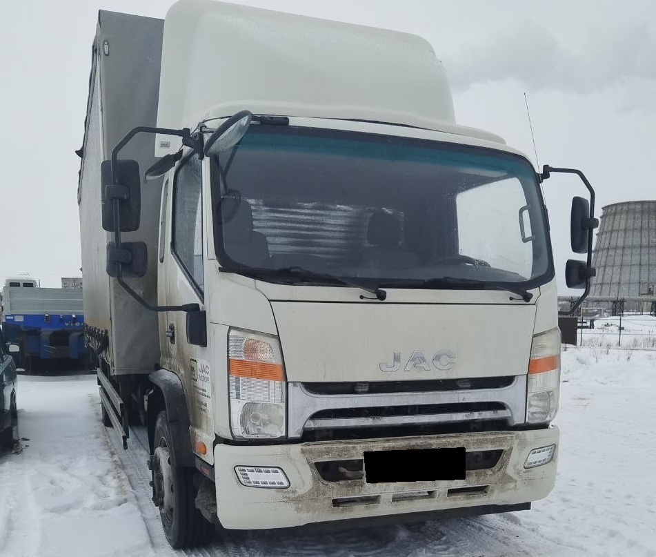Еврофургон тентованный на шасси Jac N120L (47054C)