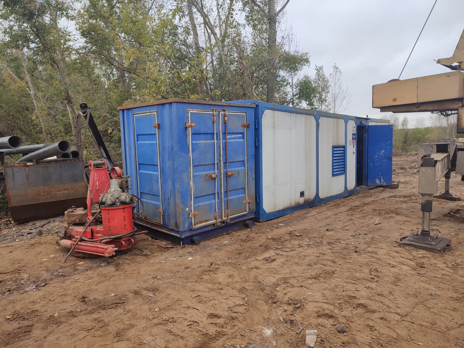 Силовой ключ для бурильных труб ZQ 203-100 со станцией гидравлической YD-160