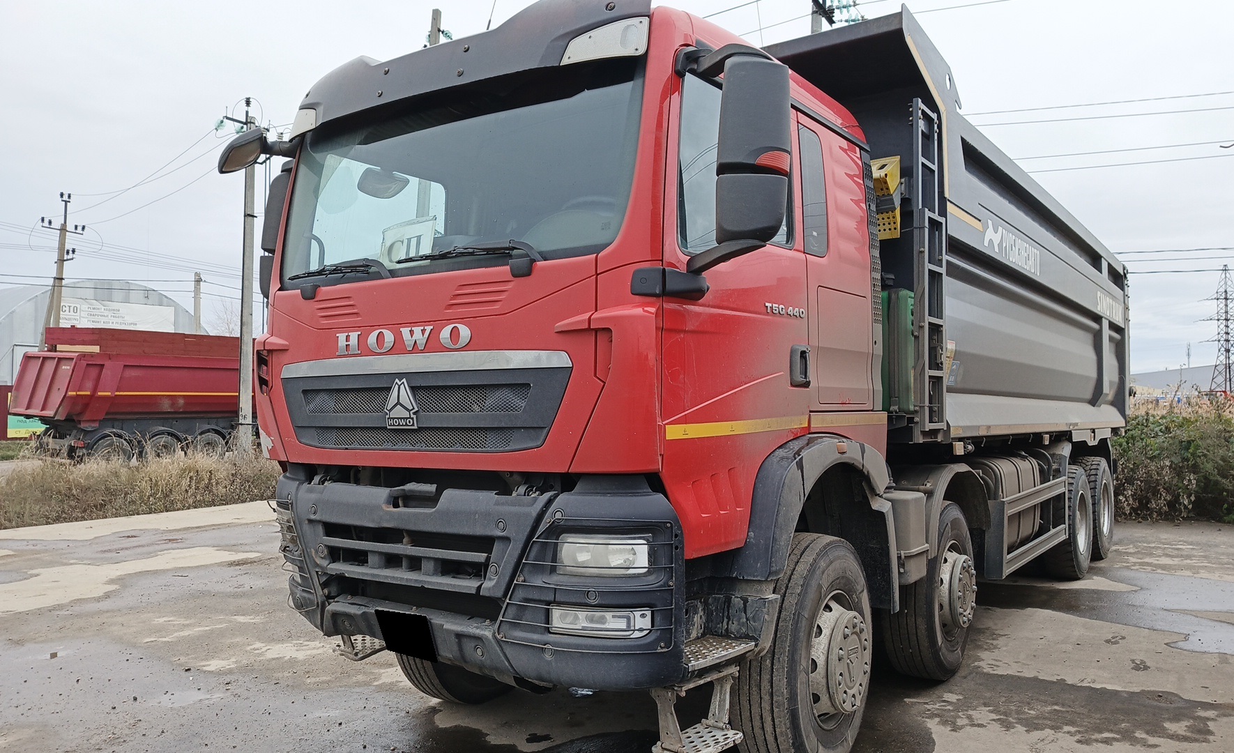 Самосвал Howo T5G ZZ3317V386GE1