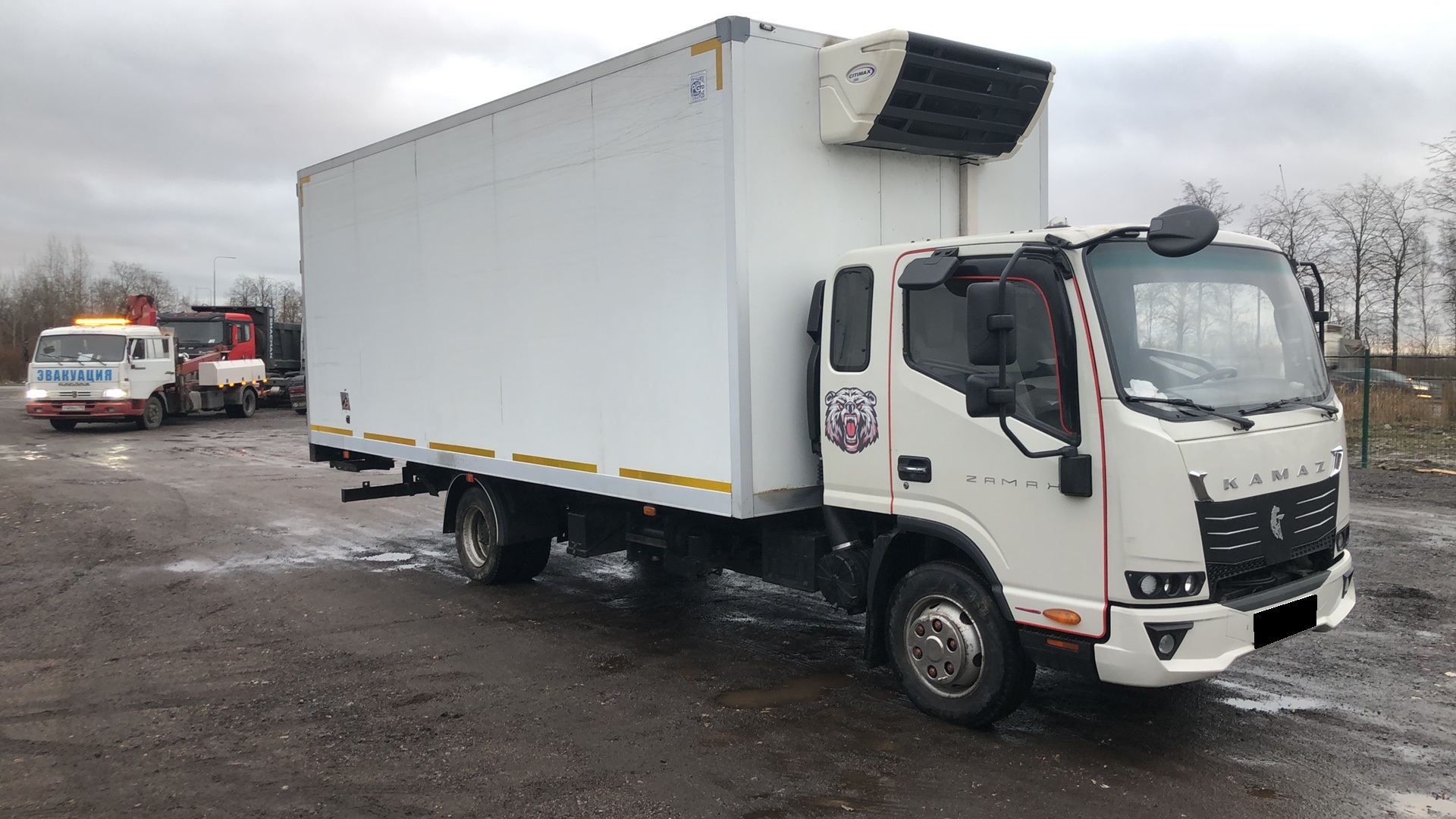 Фургон рефрижератор на базе шасси Камаз Компас 9 (43089-44511-F5) (57589A)